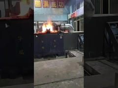 induction melting furnace for iron and copper and aluminum