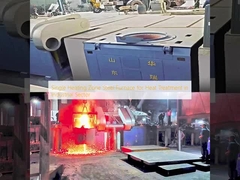 Single Heating Zone Steel Furnace for Heat Treatment in Industrial Sector