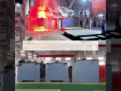 Customizable Chamber Size Furnace Closed Cooling Tower for Industrial Manufacturing