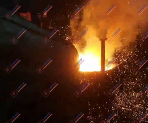 Reliability Induction Melting Furnace  Power Saving Electric Iron Melter With Safety