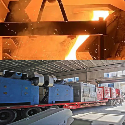 Industrial Iron Steel Heat Treatment Furnace 1500-1700°C
