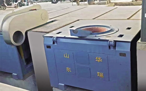 Complete and Safety System Induction Melting Furnace for Aluminum First Class
