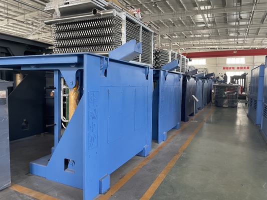 Steel Shell Melting Furnace High Efficiency Energy Saving