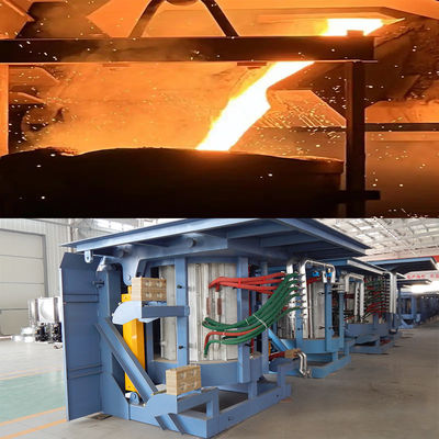 Quick Melting Time Iron Melting Furnace High Durability Throughout The Whole Running Process Aftersales Service