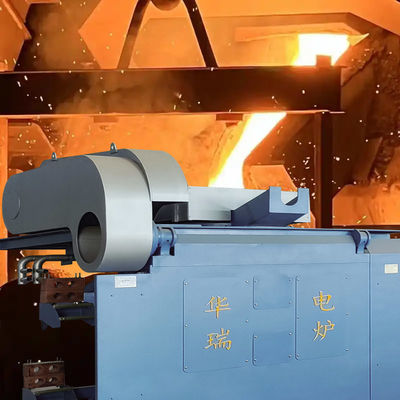 Quick Melting Time Iron Melting Furnace High Durability Throughout The Whole Running Process Aftersales Service