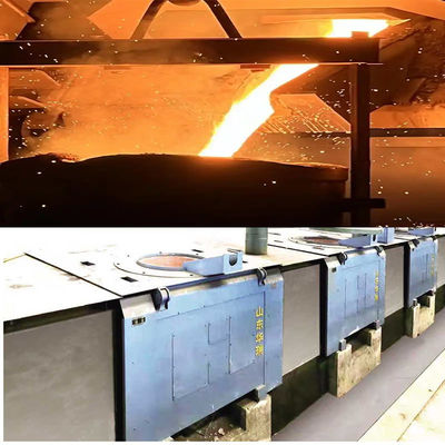 Quick Melting Time Iron Melting Furnace High Durability Throughout The Whole Running Process Aftersales Service