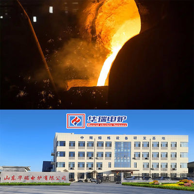 Quick Melting Time Iron Melting Furnace High Durability Throughout The Whole Running Process Aftersales Service