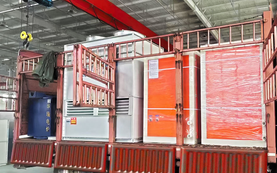 Industrial Metal Smelting with Electric Induction Melting Furnace and PLC Control System