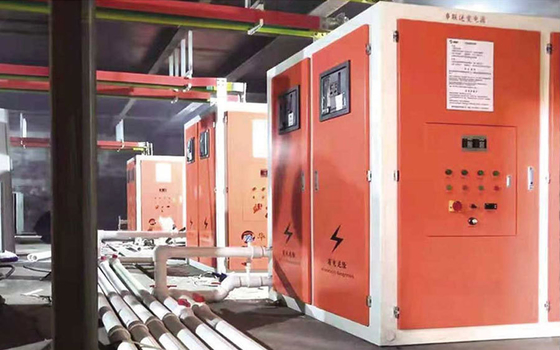 Overheat Protection and 129 Frequency Voltage Melting Furnace for Metal Processing Industry