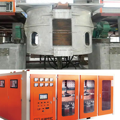 Aluminum Shell Safety Iron Melting Induction Furnace Enhanced Durability Energy Efficiency