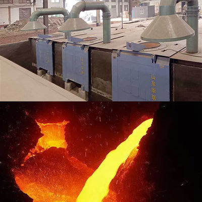 Vertical or Horizontal Furnace Structure Copper Melting Furnace with High Melting Efficiency and Up To 1250°C Temperature Range